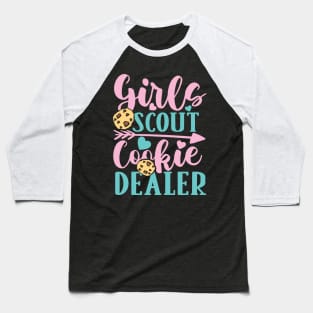 Girls Scout Cookie Dealer Baseball T-Shirt